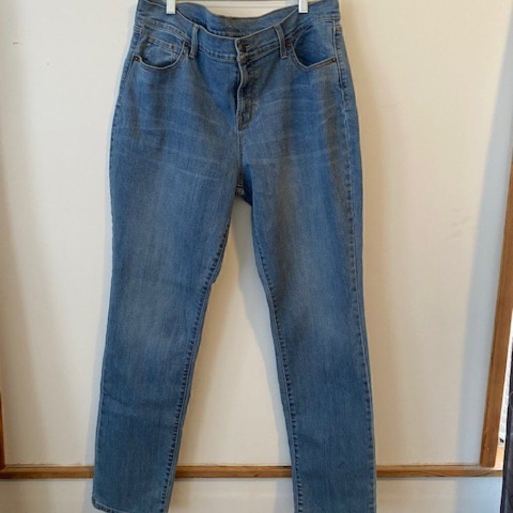 Gap Acadia Curvy straight 5 pocket jeans, size 14